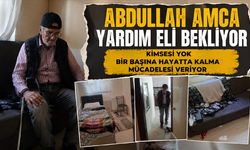 Kimsesiz Abdullah amca için yardım çağrısı