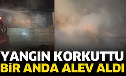Şarkikaraağaç’ta yangın korkuttu