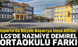 LGS'de Nazmiye Demirel Ortaokulu farkı