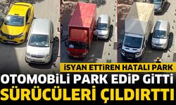 Sürücüleri isyan ettiren hatalı park