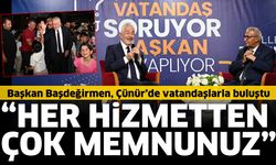 Başkan Başdeğirmen, Çünür’de vatandaşlarla buluştu