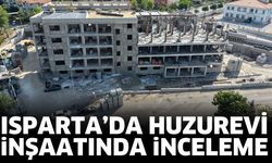 Vali Erin huzurevi inşaatında incelemelerde bulundu