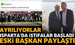 CHP Isparta'da üyelikten ayrılmalar başladı
