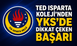 TED Isparta Koleji’nden YKS’de dikkat çeken başarı