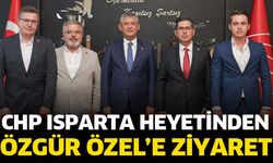Isparta CHP heyeti, Özgür Özel'i ziyaret etti