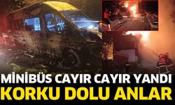 Cayır cayır yandı! Korku dolu anlar