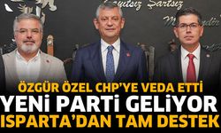 Özgür Özel'in yeni partisine Isparta ekibinden tam destek