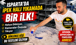 Isparta'da Bir İlk! Halıya Döküyor, Kameralar Önünde Yıkıyor! Binlerce Kişi Bu Testleri İzliyor