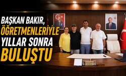 Başkan Bakır, öğretmenleriyle yıllar sonra buluştu