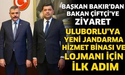 Uluborlu'ya Yeni Jandarma Hizmet Binası ve Lojmanı İçin İlk Adım