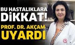Prof. Dr. Akçam Uyardı Bu hastalıklara dikkat!