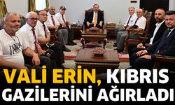 Vali Erin, Kıbrıs Gazilerini Ağırladı