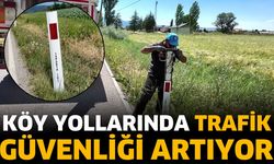 Köy Yollarında Trafik Güvenliği Artıyor