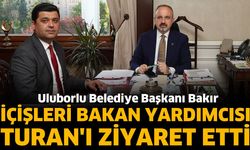 Başkan Bakır, İçişleri Bakan Yardımcısı Turan'ı ziyaret etti