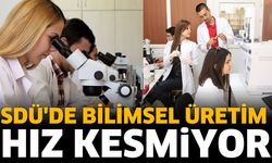 SDÜ'de Bilimsel Üretim Hız Kesmiyor