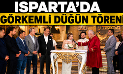 Isparta’da Görkemli Düğün Töreni
