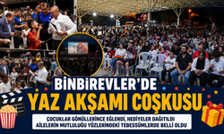 Binbirevler’de Yaz Akşamı Coşkusu: Başkan Başdeğirmen Çocukların Mutluluğuna Ortak Oldu