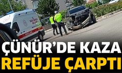 Çünür’de kaza