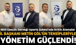 Milli Gençlik Derneği Isparta Şubesi’nde Kritik Atamalar