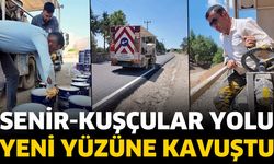 Senir-Kuşçular Yolu Yenilendi
