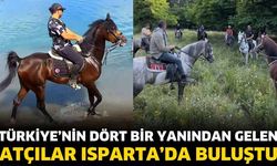 Türkiye’nin Dört Bir Yanından Gelen Atçılar Isparta’Da Buluştu!
