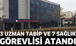 Yalvaç’a 3 uzman tabip 7 sağlık görevlisi atandı