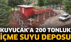 Kuyucak'a 200 tonluk içme suyu deposu