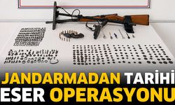 Jandarmadan Tarihi Eser Operasyonu
