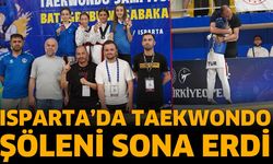 Isparta’da Taekwondo Şöleni Sona Erdi