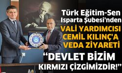 Cemil Kılınç'a veda ziyareti