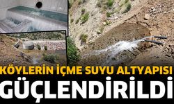 Köylerin içme suyu altyapısı güçlendirildi