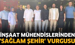 İnşaat Mühendislerinden 'Sağlam Şehir' Vurgusu