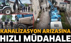 Kanalizasyon arızasına hızlı müdahale