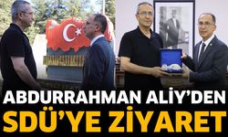 Abdurrahman Aliy'den SDÜ'ye ziyaret