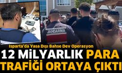 Isparta'da yasa dışı bahis ve dolandırıcılık operasyonu