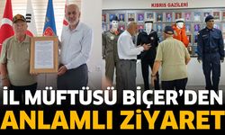 Müftü Biçer'den anlamlı ziyaret