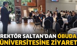 Rektör Saltan’dan Óbuda Üniversitesine Ziyaret
