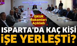 Isparta'da istihdam masaya yatırıldı