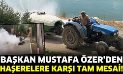 Başkan Mustafa Özer'den Haşerelere Karşı Tam Mesai!