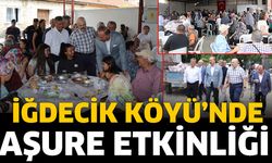 İğdecik Köyü'nde Aşure Geleneği Yaşatıldı