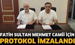 Fatih Sultan Mehmet Camii İçin Protokol İmzalandı
