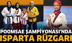 Poomsae Şampiyonası'nda Isparta Rüzgarı