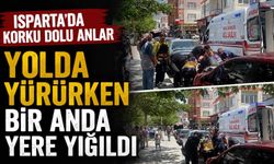 Yolda yürürken bir anda yere yığıldı