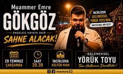 Muammer Emre Gökgöz, İncirliova Geleneksel Yörük Toyu’nda Sahne Alacak
