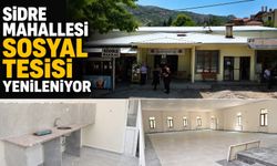 Sidre Mahallesi Sosyal Tesisi yenileniyor