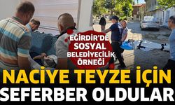 Eğirdir’de sosyal belediyecilik örneği