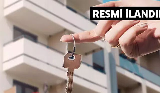 DAİRE İHALEYLE SATILACAK