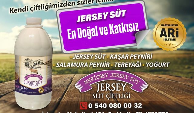 MERİÇ BEY JERŞEY SÜT REKLAM