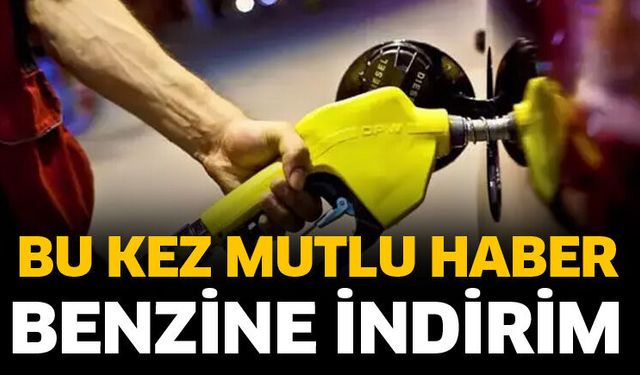 Benzine indirim bekleniyor