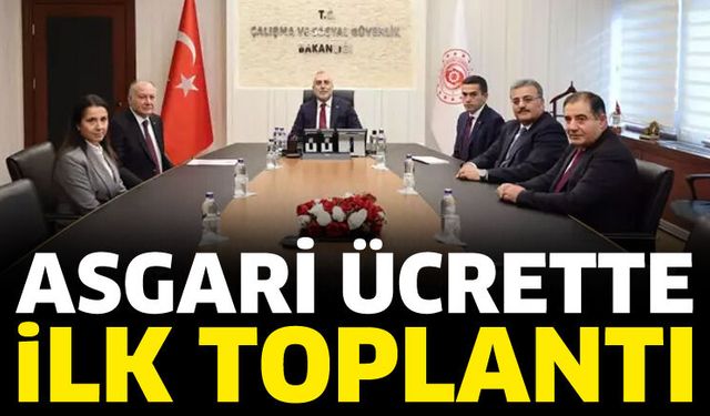Asgari ücret görüşmeleri başladı